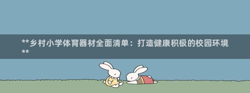 耀世娱乐官网网站入口下载:**乡村小学体育器材全面清单:打造